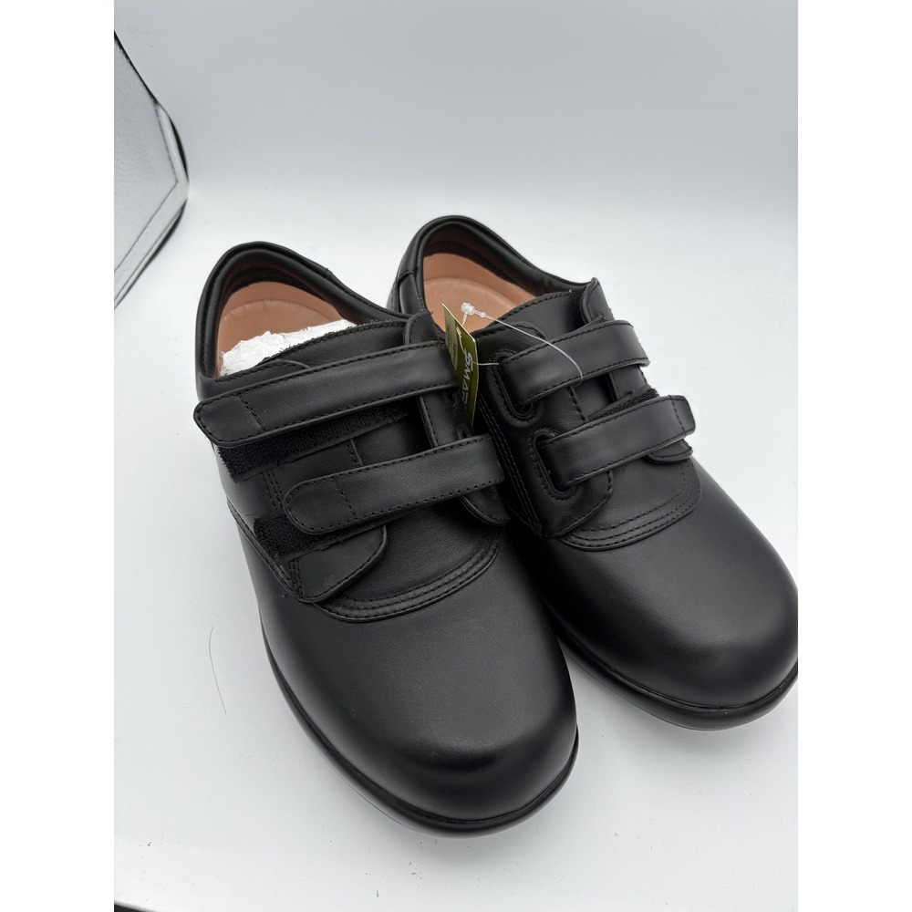 SmartGrip Shoes Mens Size 8X Black Slip Resistant Hook & Loop Work Sneakers